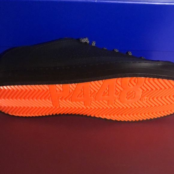 P448 John sneakers black leather/suede size 40 - Picture 3 of 6